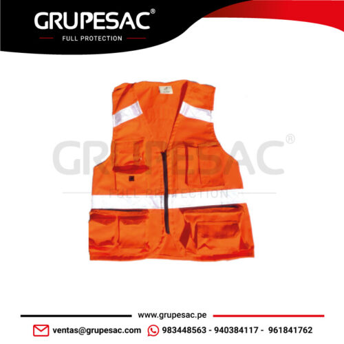 Chaleco Industrial Naranja