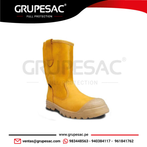 Bota Campera Amarillo Reforzado Faj