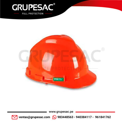 Casco Rojo Tridente