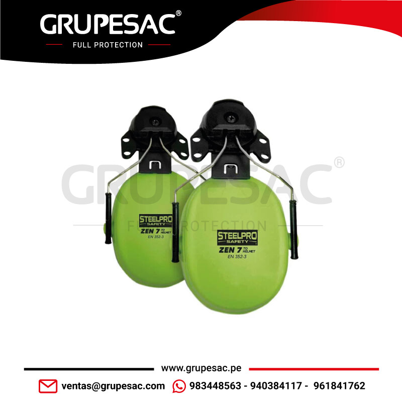 Fonos-Zen-7-Fluor-Para-Casco-Isp-Steelpro Fonos Zen 7 Fluor Para Casco Isp Steelpro