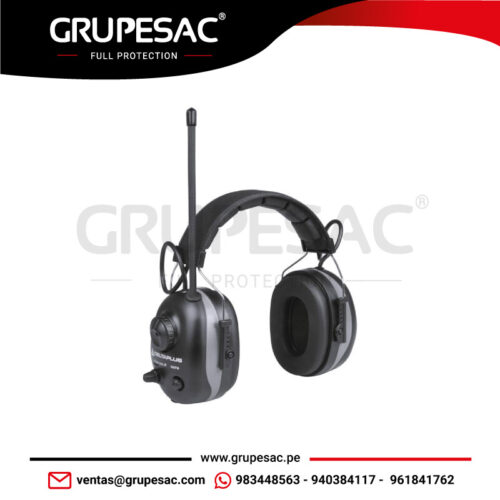 Orejera Antiruido Electrónico Radio SNR 27 dB Delta Plus