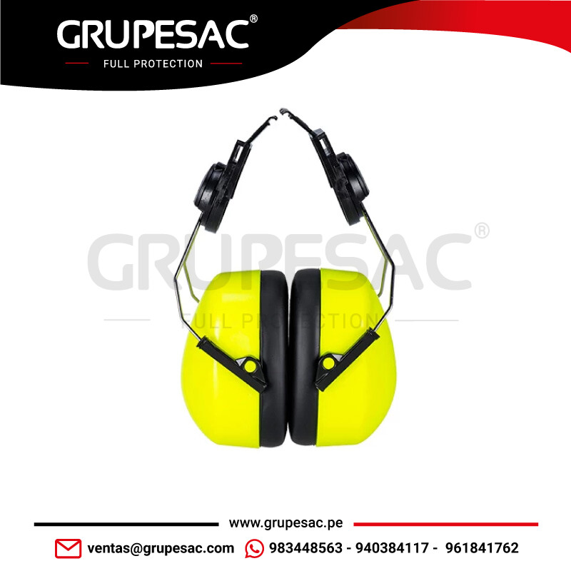 Protector-auditivo-Endurance-Clip-On-de-alta-visibilidad-PS47-Portwest Protector auditivo Endurance Clip-On de alta visibilidad PS47 Portwest