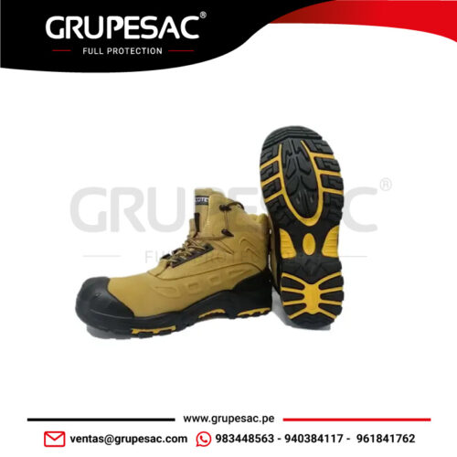 Botin LYON mostaza Clute