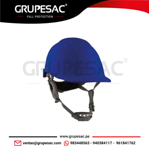 Casco MTA-V ABS Ventilado Barbiquejo Azul Steelpro