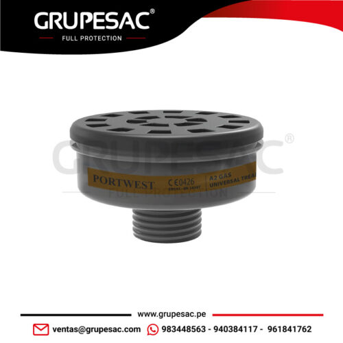 Filtro para gases A2 con rosca universal P906 Portwest