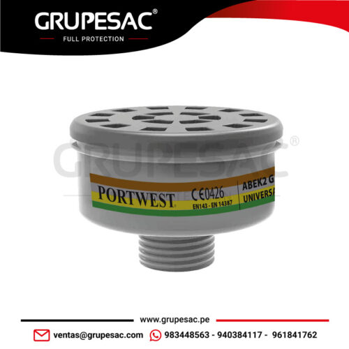 Filtro para gases ABEK2 con rosca universal P926 Portwest