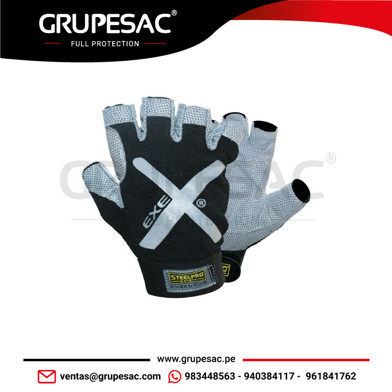 Guante-Executive-Fingerless-EXE-Steelpro Guante Executive Fingerless EXE Steelpro