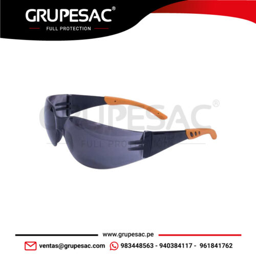 Lente De Seguridad Us Eagle Tech Plus Gris As