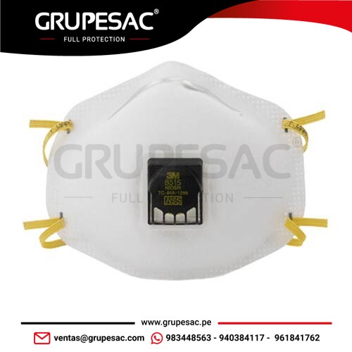 Mascarilla para Partículas de Soldadura 3M 8515
