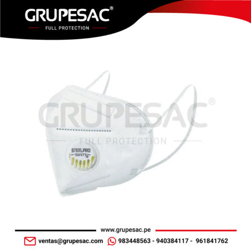 Mascarilla KN95 Steelpro