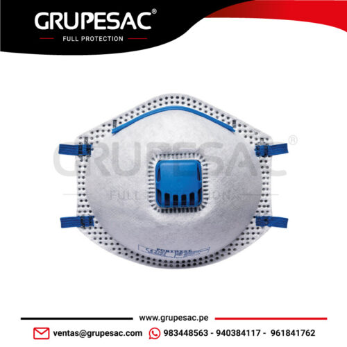 Mascarilla con carbón y válvula FFP2 P220 Portwest