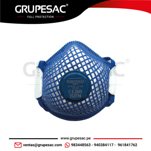 Mascarilla con válvula ERGONET FFP2 P271 Portwest