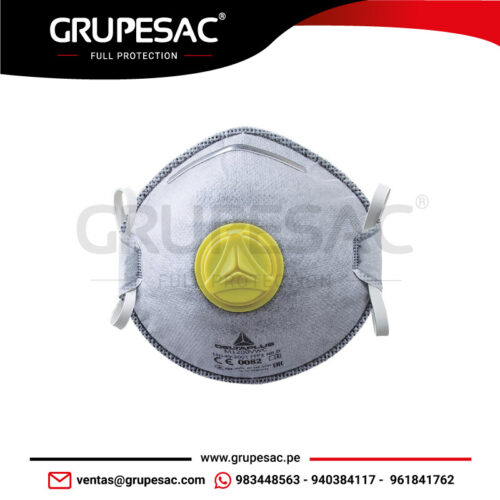 Mascarillas para Vapores Orgánicos con Válvula M1200VW Delta Plus