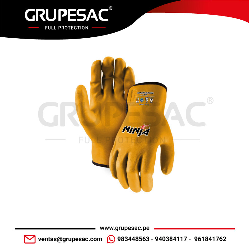 Guantes-Ninja-Skin-Amarillo Guantes Ninja Skin Amarillo
