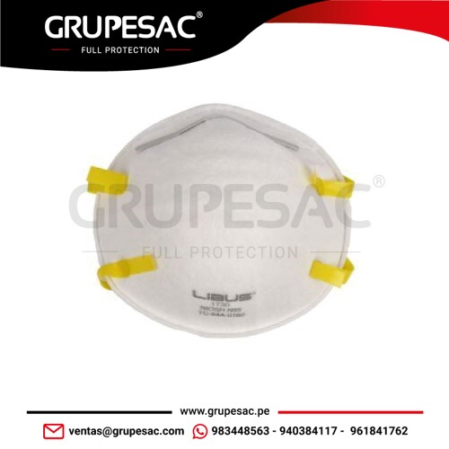 Respirador NIOSH N95-1730 x20 unidades Libus