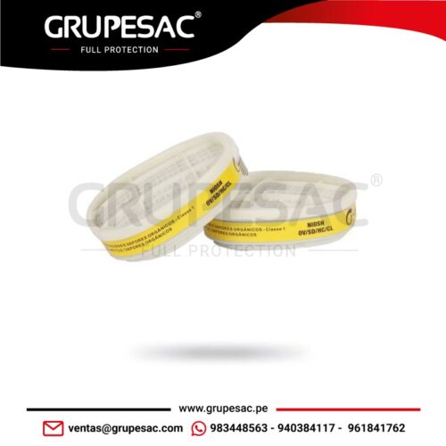 Kit Cartuchos G03 OV/AG para Respirador L-9000 Libus