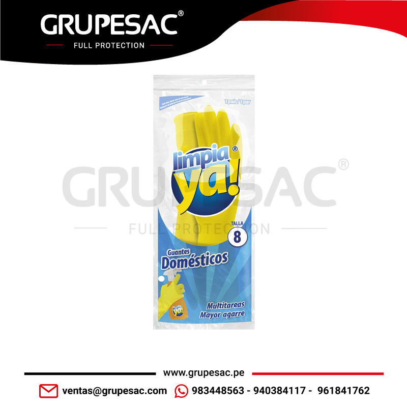 Guante-Amarillo-Multiusos-Limpia-Ya Guante Amarillo Multiusos Limpia Ya