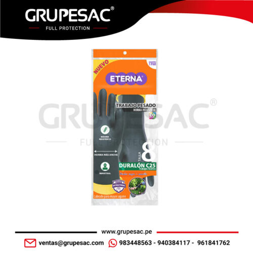 Guante Trabajo Pesado Duralón C25 Eterna