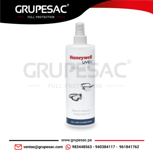 Solución P/Limpieza de Lentes en Spray Uvex Clear S471 Honeywell Uvex